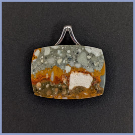 RBP107cu Rocky Butte Jasper Pendant