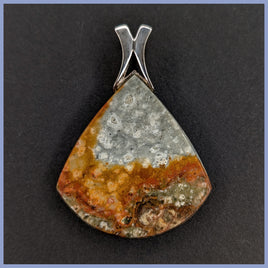 RBP109lf Rocky Butte Jasper Pendant