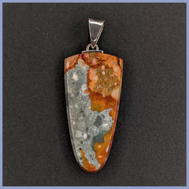 RBP109tg Rocky Butte Jasper Pendant