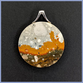 RBP111lr Rocky Butte Jasper Pendant