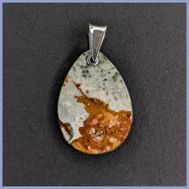 RBP113td Rocky Butte Jasper Pendant
