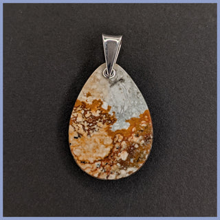 RBP114td Rocky Butte Jasper Pendant