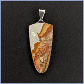 RBP114tg Rocky Butte Jasper Pendant