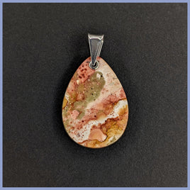 RBP115td Rocky Butte Jasper Pendant