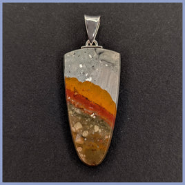 RBP116tg Rocky Butte Jasper Pendant
