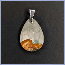 RBP117td Rocky Butte Jasper Pendant