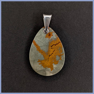 RBP118td Rocky Butte Jasper Pendant