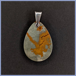 RBP118td Rocky Butte Jasper Pendant