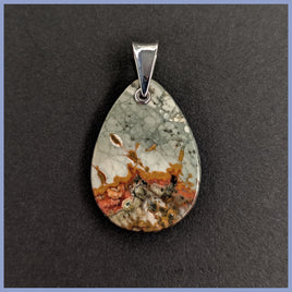 RBP119td Rocky Butte Jasper Pendant