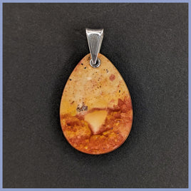 RBP121td Rocky Butte Jasper Pendant