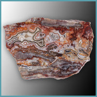 REL115 Laguna Lace Agate Specimen