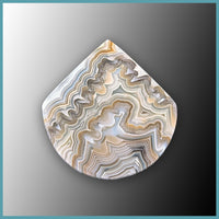 Laguna Lace Agate Slabs - 1 lb lot