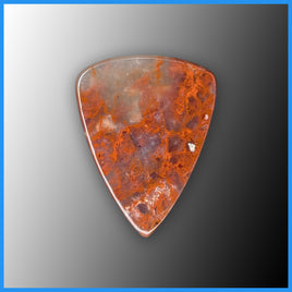 REV107c Red Velvet Agate Cabochon
