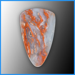REV113c Red Velvet Agate Cabochon