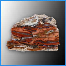 REV126 Red Velvet Agate Specimen