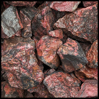 Rhodonite, Rough Rock, per lb