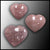 Rose Quartz Heart, Large - Multiple Sizes Available!