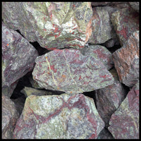 Dragon Blood Jasper, Rough Rock, per lb