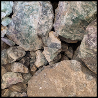 Fluorite, Rough Rock, per lb