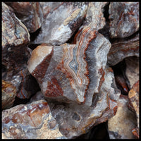 Laguna Lace Agate, Rough Rock, per lb