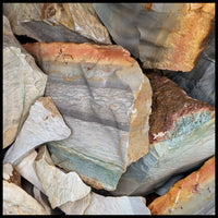 Polychrome Jasper, Rough Rock, per lb