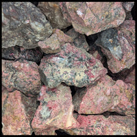 Rhodonite, Rough Rock, per lb