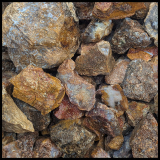 Sagenite Agate, Rough Rock, per lb