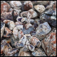 Salvia Purple Chalcedony, Rough Rock, per lb