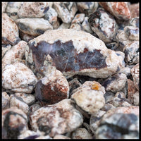 Salvia Purple Chalcedony, Rough Rock, per lb