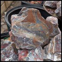 Sarape Jasper, Rough Rock, per lb