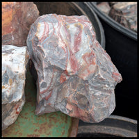 Sarape Jasper, Rough Rock, per lb