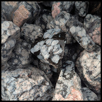 Snowflake Obsidian, Large Flake, Rough Rock, per lb