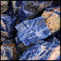 Sodalite, South Africa, Rough Rock, per lb
