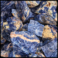 Sodalite, Brazil, Rough Rock, per lb