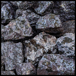 Indigo Gabbro, Rough Rock, per lb