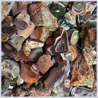 Imperial Jasper, Royal, Broken Nodules, 5 lb lot