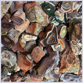 Imperial Jasper, Royal, Broken Nodules, 5 lb lot