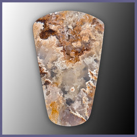 RRP741c Regency Rose Plume Agate Cabochon