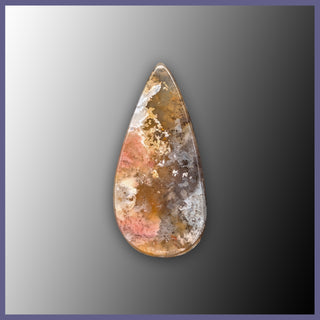RRP765c Regency Rose Plume Agate Cabochon