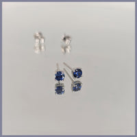 RSJ310 Sapphire Earrings