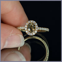 RSJ320 Sapphire & Diamond Ring