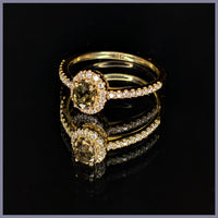 RSJ320 Sapphire & Diamond Ring