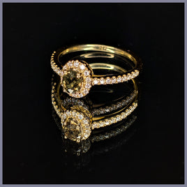 RSJ320 Sapphire & Diamond Ring