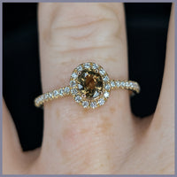 RSJ320 Sapphire & Diamond Ring