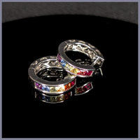 RSJ321 Sapphire Earrings