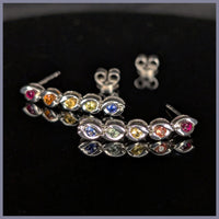 RSJ323 Sapphire Earrings
