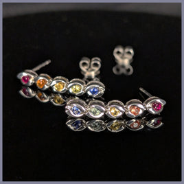 RSJ323 Sapphire Earrings