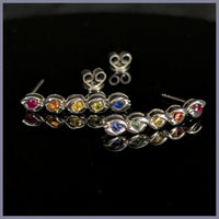 RSJ323 Sapphire Earrings