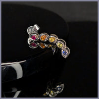 RSJ323 Sapphire Earrings