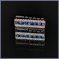 RSJ326 Sapphire & Diamond Pendant